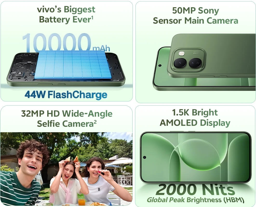vivo S2 FE goes official with a massive 10,000mAh battery