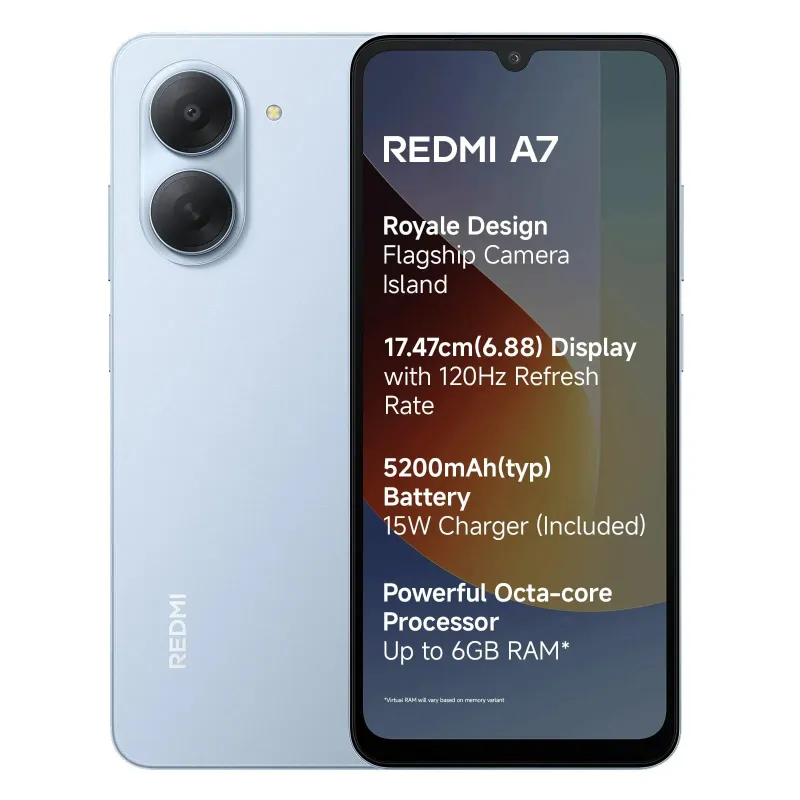 گوشی موبایل شیائومی مدل Redmi A7 دو سیم کارت ظرفیت 64 گیگابایت و رم 3 گیگابایت، تصویر 3