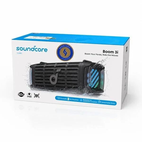 اسپیکر بلوتوثی قابل حمل انکر مدل Soundcore Boom 3i، تصویر 17