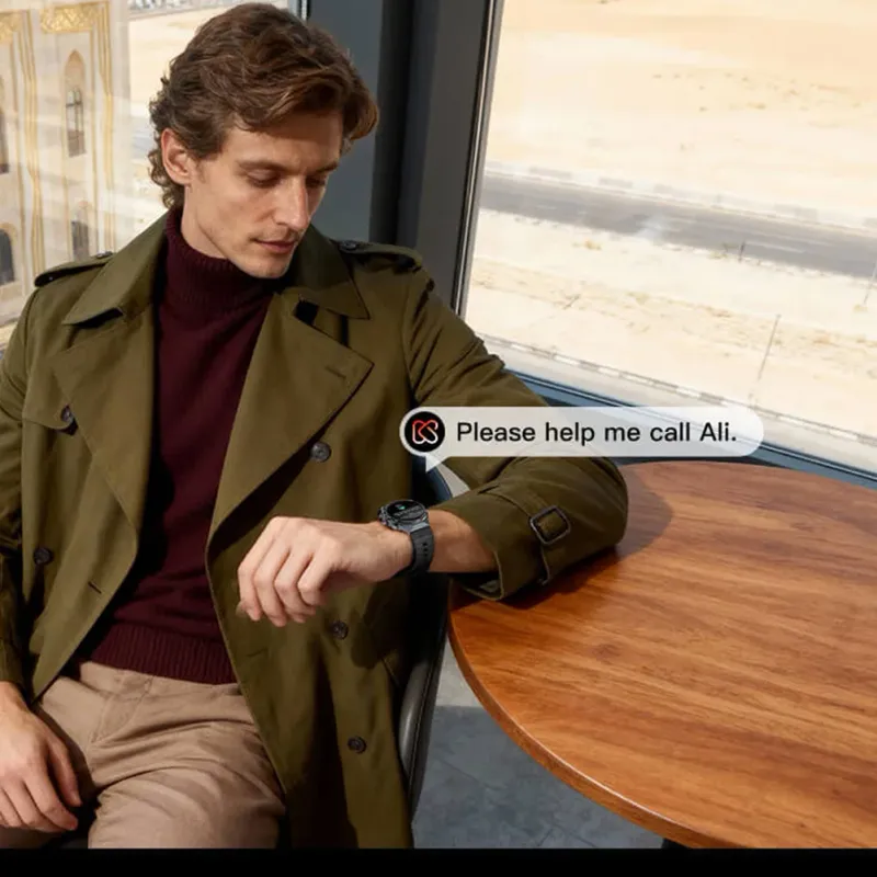 ساعت هوشمند 1.46 اینچی کیسلکت مدل Elite2 با بند سیلیکونی، تصویر 20
