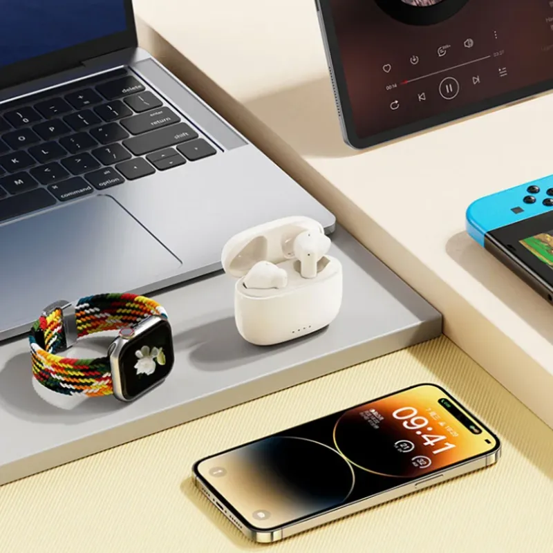 هدفون بلوتوثی ریمکس مدل CozyBuds 2E، تصویر 14