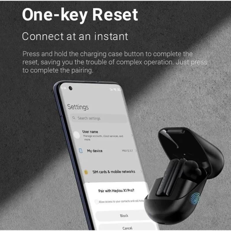 هدفون بلوتوثی هایلو مدل X1 Pro با ANC، تصویر 8