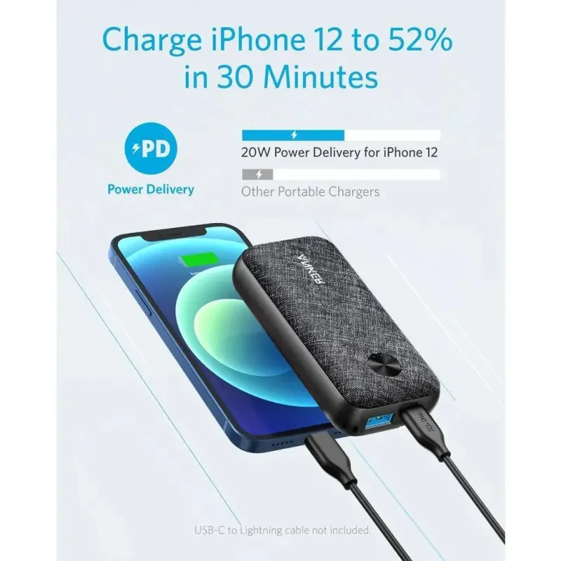 پاوربانک انکر مدل Anker A1246 ظرفیت 10000 میلی آمپر ساعت، تصویر 2
