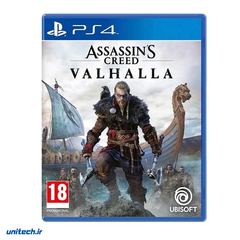 بازی Assassin's Creed Valhalla نسخه استاندارد مخصوص PS4