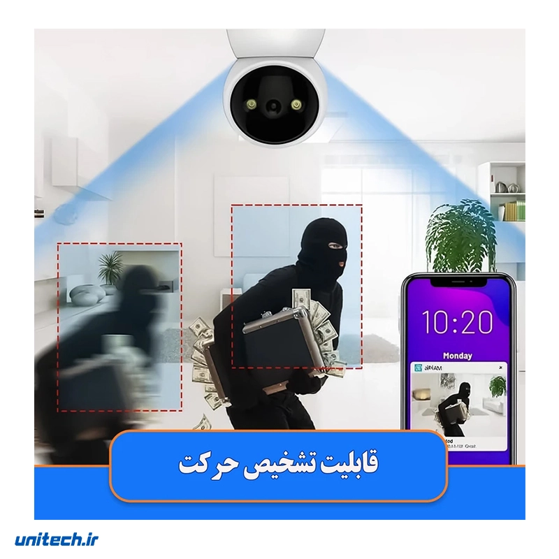 دوربین مداربسته تحت شبکه وونک مدل B1، تصویر 5