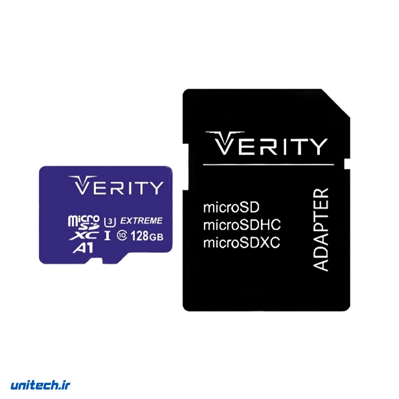 رم میکرو 128 گیگ وریتی مدل U3 533X خشابدار، تصویر 2