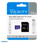 رم میکرو 64 گیگ وریتی مدل U3 533X خشابدار