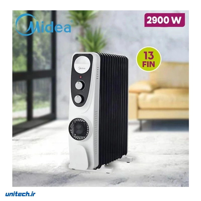 شوفاژ برقی مایدیا مدل NY2513-22HF، تصویر 5