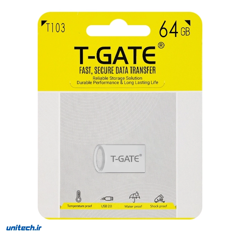 فلش مموری تی گیت مدل T103 ظرفیت 64 گیگابایت، تصویر 2