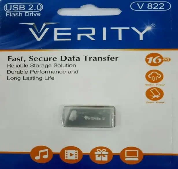 فلش مموری وریتی مدل V822 ظرفیت 16 گیگابایت، تصویر 2