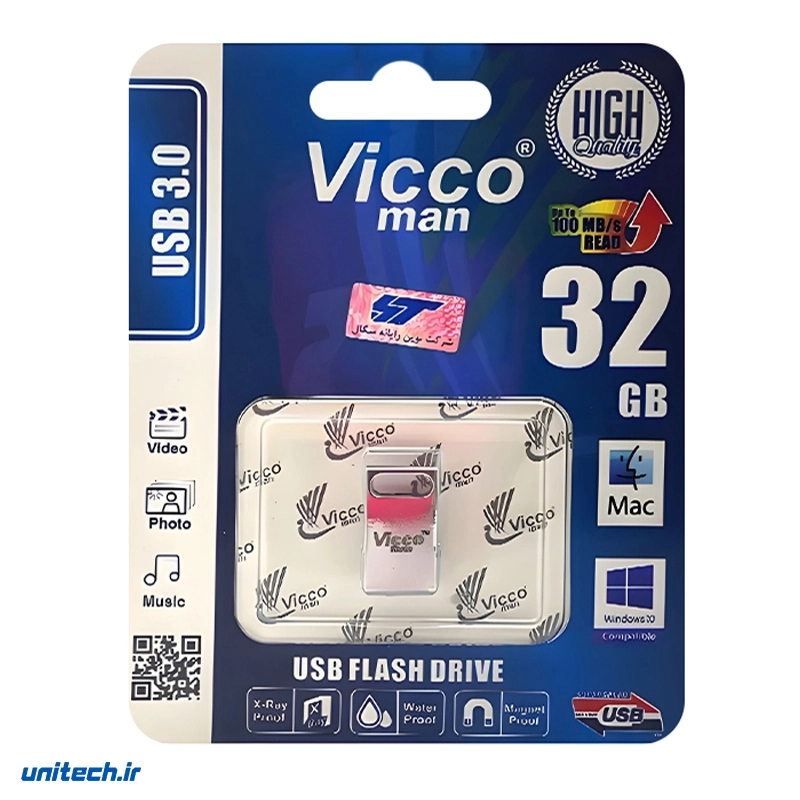 فلش مموری ویکو مدل VC341 ظرفیت 32 گیگابایت، تصویر 2