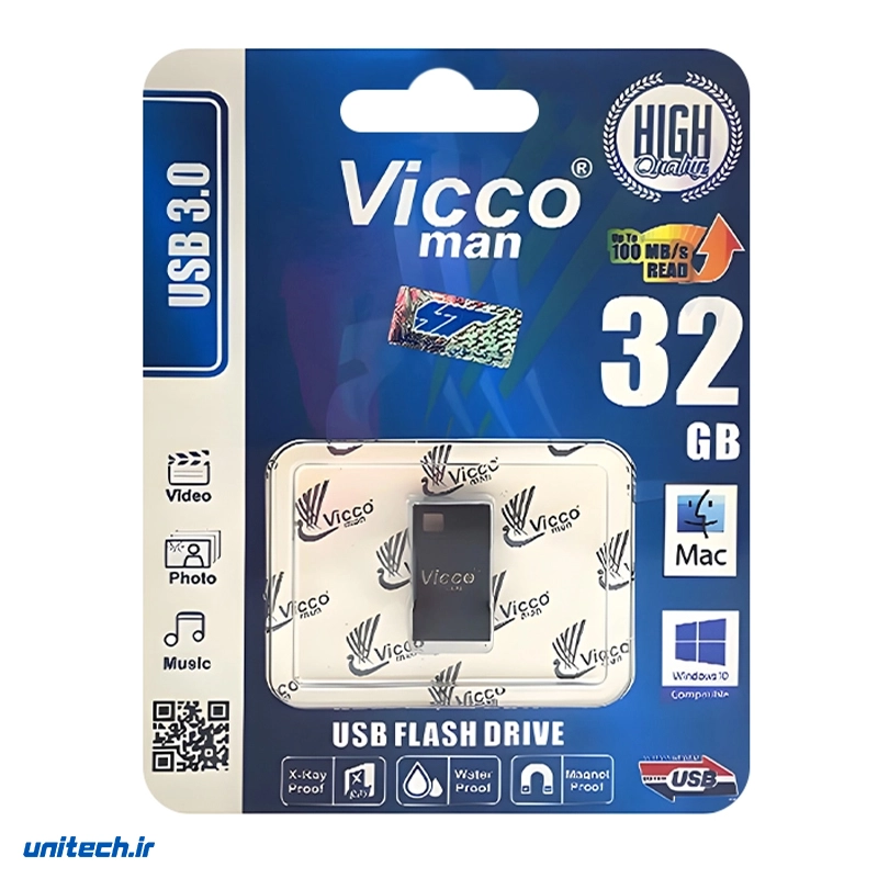 فلش مموری ویکو مدل VC381 ظرفیت 32 گیگابایت، تصویر 2