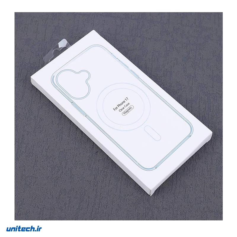 قاب ضد ضربه مگ سیف Clear Case Magnetic مناسب گوشی iphone 17، تصویر 2