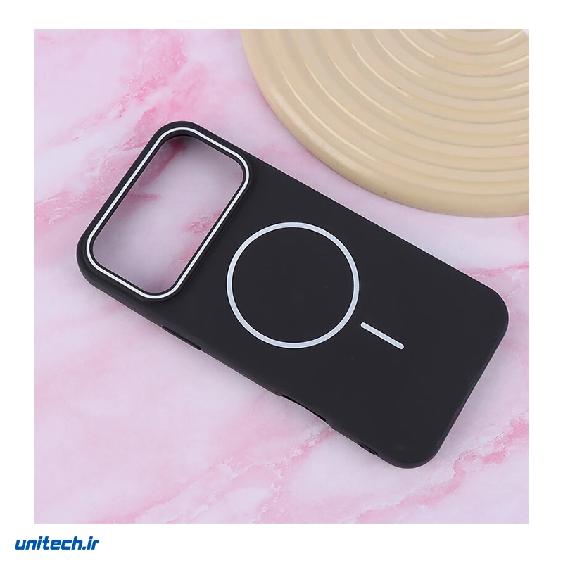 قاب چرمی مگ سیف دور محافظ رنگی مناسب گوشی iphone 17، تصویر 2