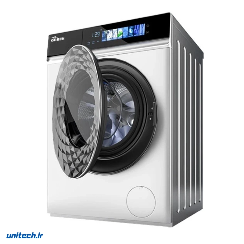 ماشین لباسشویی 10 کیلوگرم اتوماتیک گرین مدل GWM100DDA-W، تصویر 2
