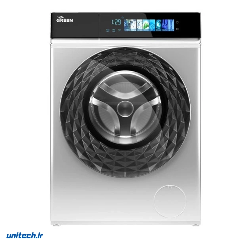 ماشین لباسشویی 10 کیلوگرم اتوماتیک گرین مدل GWM100DDA-W