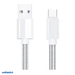 کابل تایپ سی فست شارژ 3 آمپر بیوا C-19T طول 1.2 متر