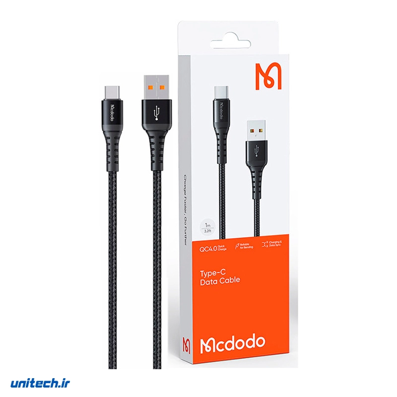 کابل تایپ سی فست شارژ 3 آمپر مک دودو CA-2271 طول 1 متر، تصویر 4