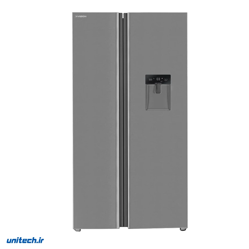 یخچال و فریزر ساید بای ساید 28 فوت ایکس ویژن مدل TS552-AWD/ASD