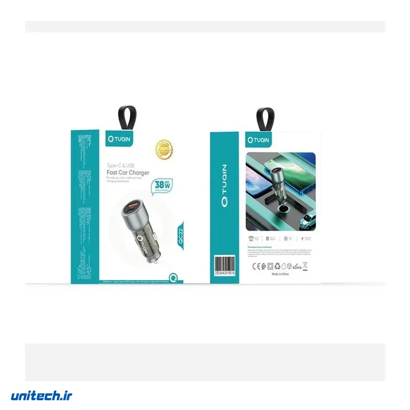 شارژر فندکی 38 وات کیوتوکین مدل QC22، تصویر 2