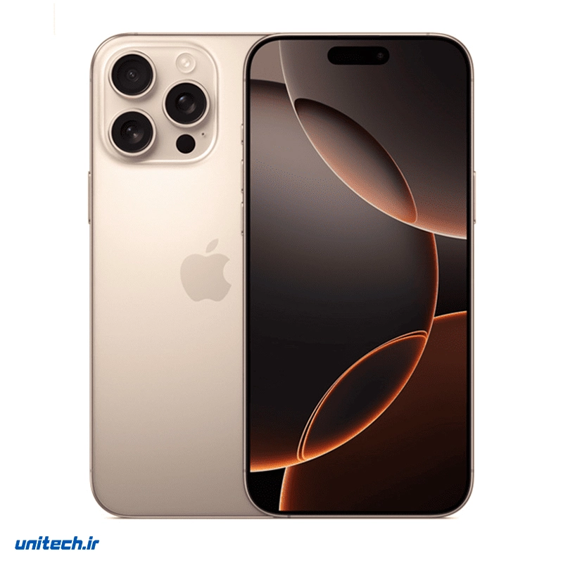گوشی موبایل اپل مدل iPhone 16 Pro Max CHA دو سیم‌کارت ظرفیت 256 گیگابایت و رم 8 گیگابایت - نات اکیتو