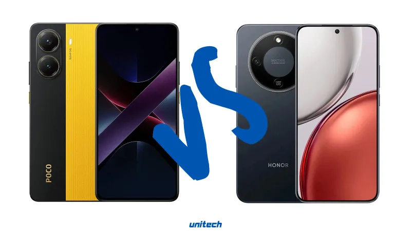مقایسه Poco X7 پرو با آنر X9d