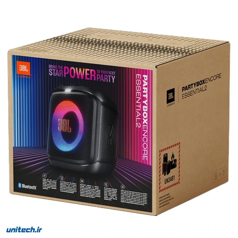 اسپیکر بلوتوثی قابل حمل جی بی ال مدل PartyBox Encore Essential 2، تصویر 8