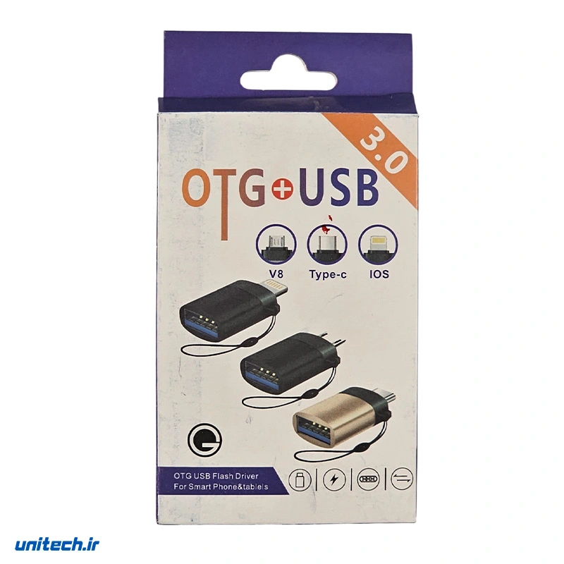 تبدیل OTG تایپ سی مدل USB3