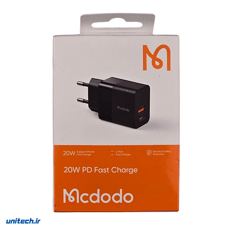 خرید و قیمت شارژر 20 وات مک‌دودو Mcdodo مدل CH-1951