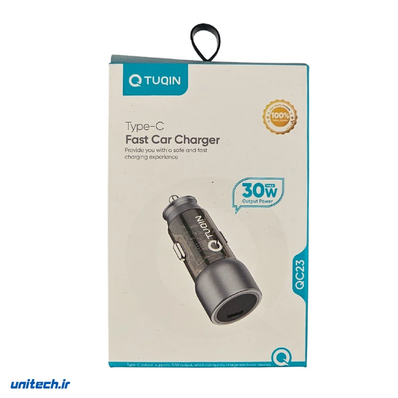 شارژر فندکی 30 وات کیوتوکین مدل QC23
