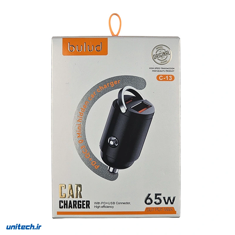 شارژر فندکی 65 وات بولود مدل C-13