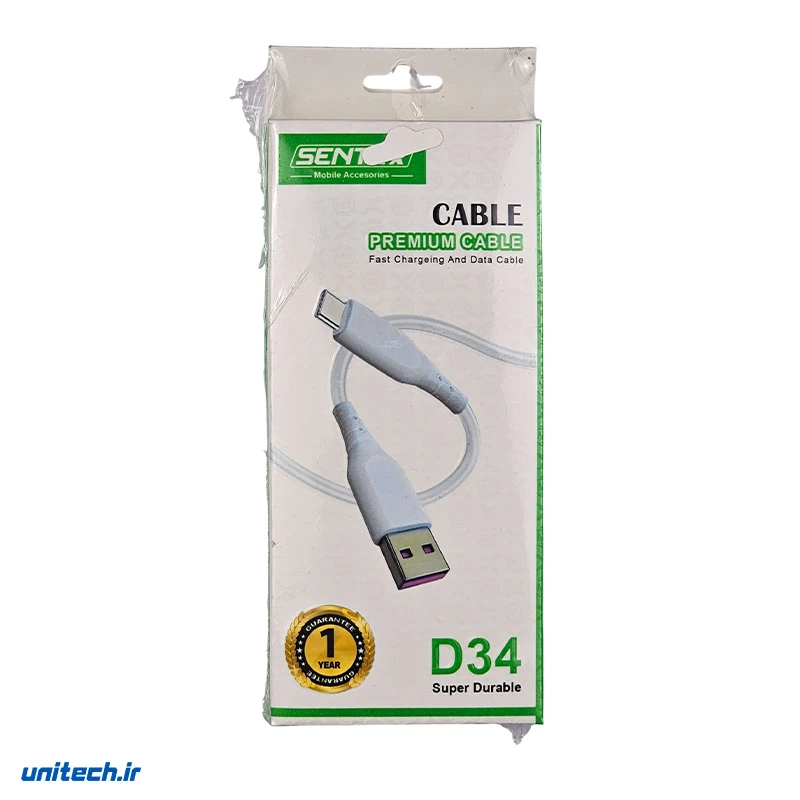 کابل میکرو یو اس بی سنتکس مدل D-34