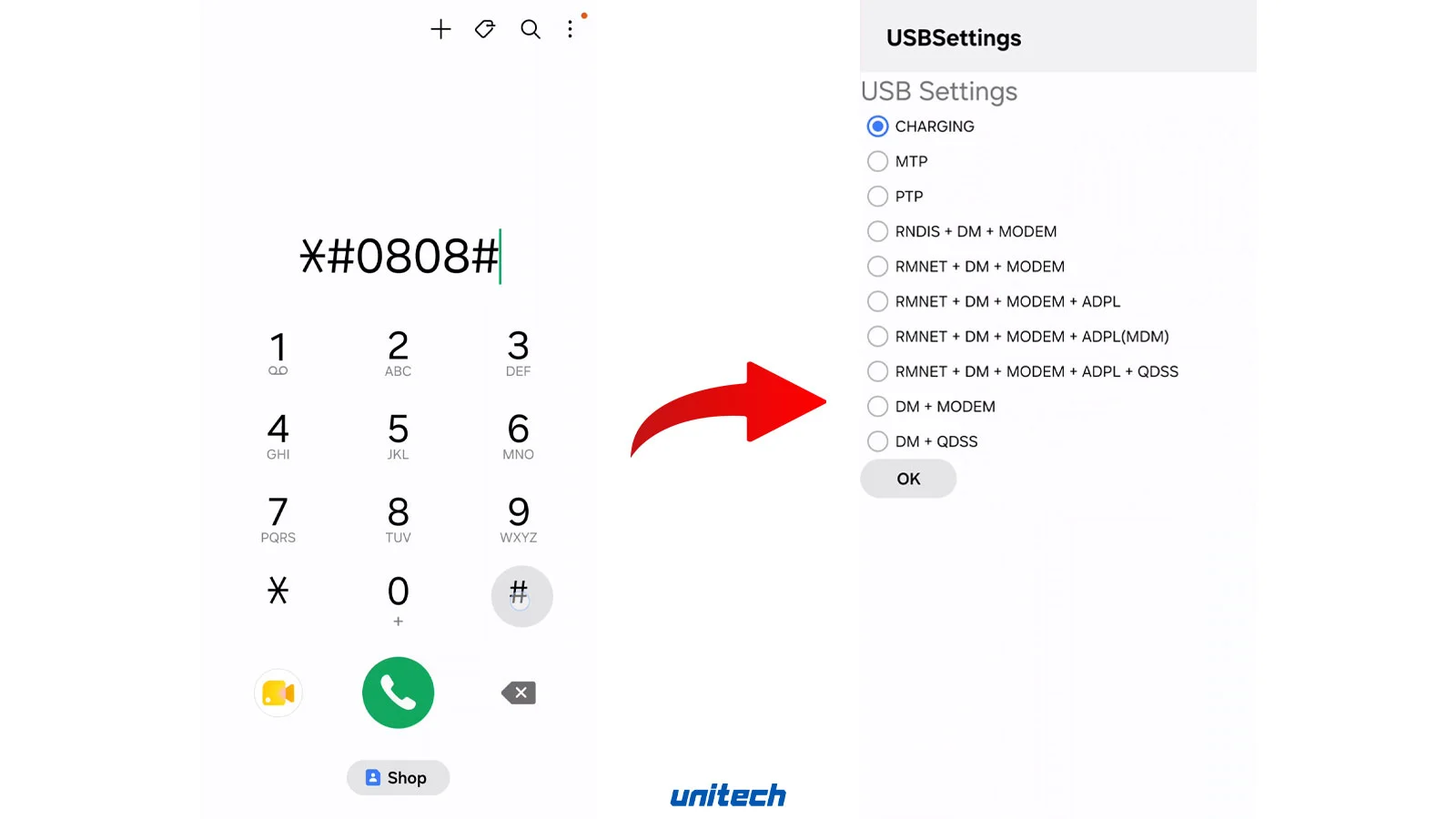 کد دستوری سامسونگ