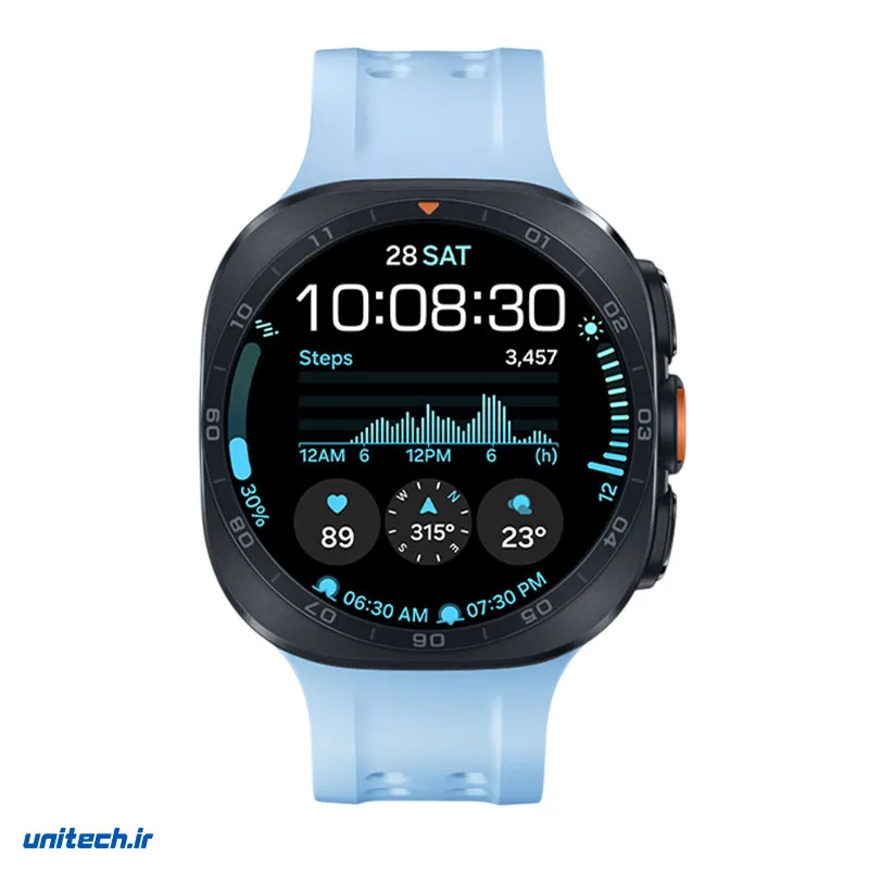 ساعت هوشمند 47 میلی متری سامسونگ مدل Galaxy Watch Ultra 2 با بند Marine، تصویر 4
