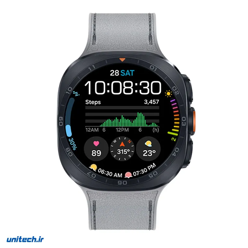 ساعت هوشمند 47 میلی متری سامسونگ مدل Galaxy Watch Ultra 2 با بند PeakForm، تصویر 3