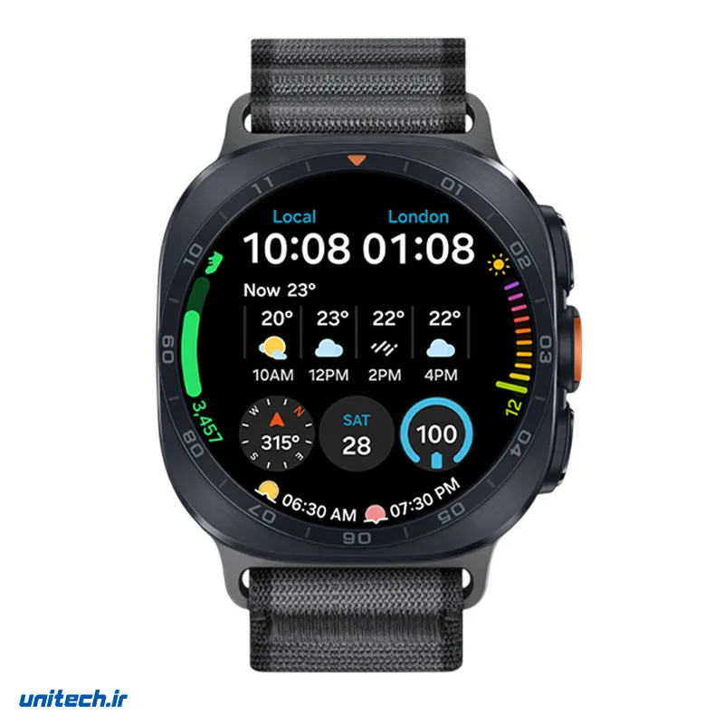 ساعت هوشمند 47 میلی متری سامسونگ مدل Galaxy Watch Ultra 2 با بند Trail، تصویر 2