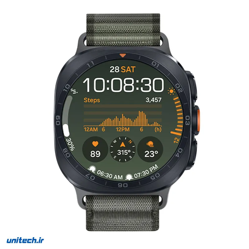 ساعت هوشمند 47 میلی متری سامسونگ مدل Galaxy Watch Ultra 2 با بند Trail، تصویر 3