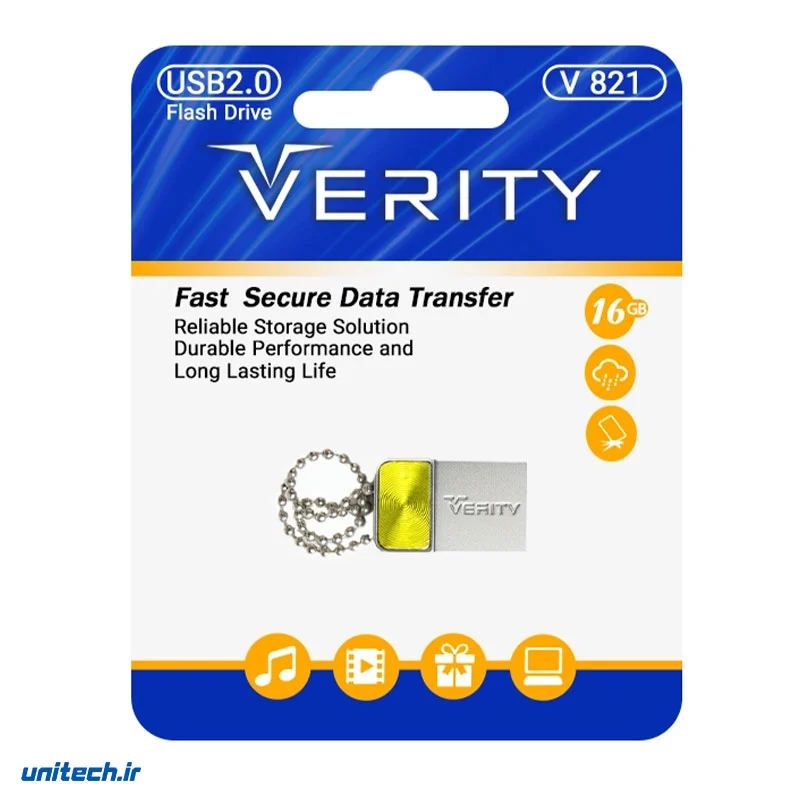 فلش مموری وریتی مدل 821 ظرفیت 16 گیگابایت، تصویر 4