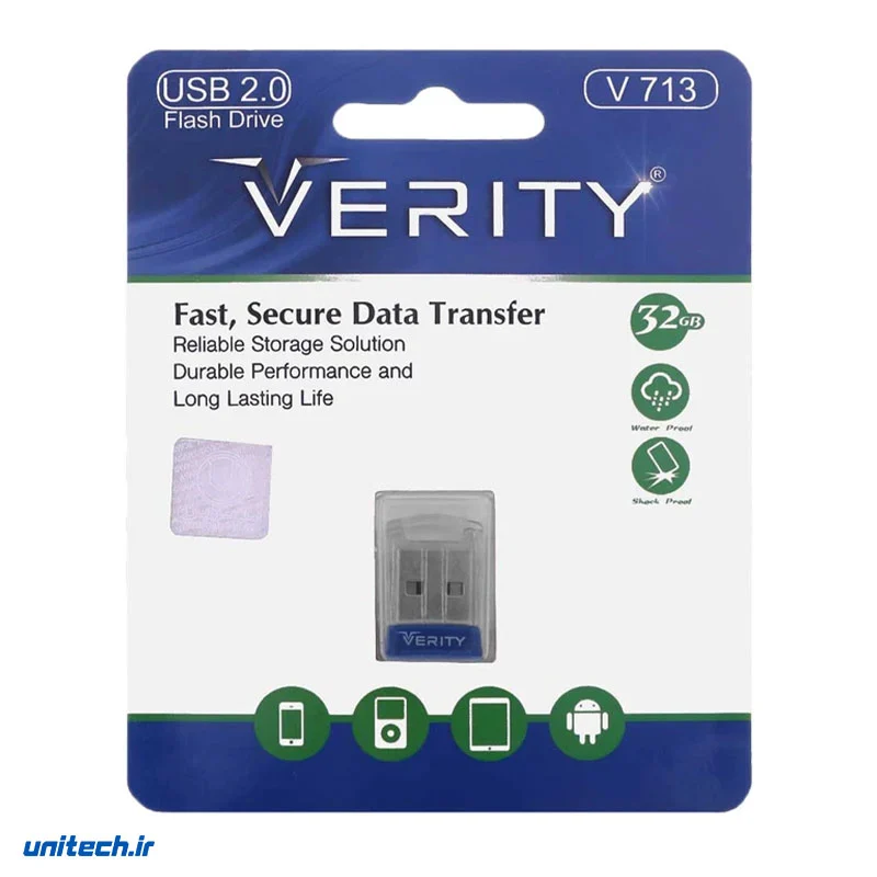 فلش مموری وریتی مدل V-713 ظرفیت 32 گیگابایت، تصویر 2
