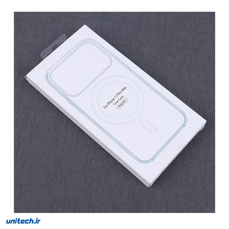 قاب ضد ضربه مگ سیف Clear Case Magnetic آیفون iPhone 17 Pro Max، تصویر 2