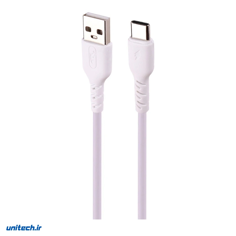 کابل تایپ سی فست شارژ 2.4 آمپر اسکای دلفین S07T طول 1 متر، تصویر 2