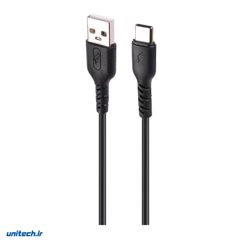 کابل تایپ سی فست شارژ 2.4 آمپر اسکای دلفین S07T طول 1 متر