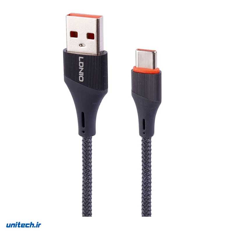 کابل تایپ سی فست شارژ الدینیو 30 وات LS631 طول 1 متر