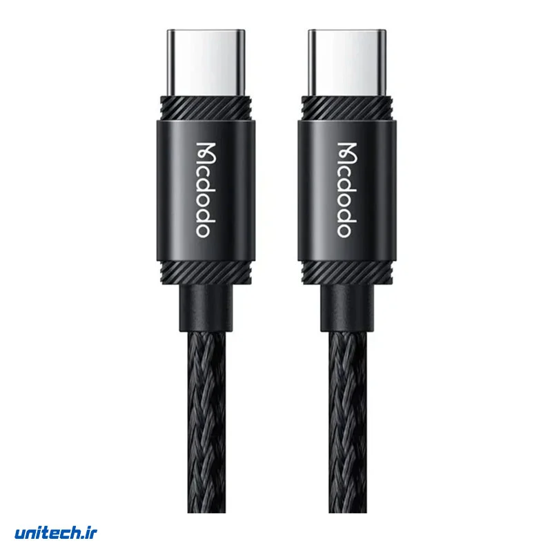 کابل دو سر تایپ سی فست شارژ 240 وات مک دودو CA-3680 طول 1.2 متر