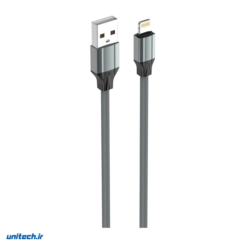 کابل لایتنینگ فست شارژ 2.4 آمپر الدینیو LS441 طول 1 متر