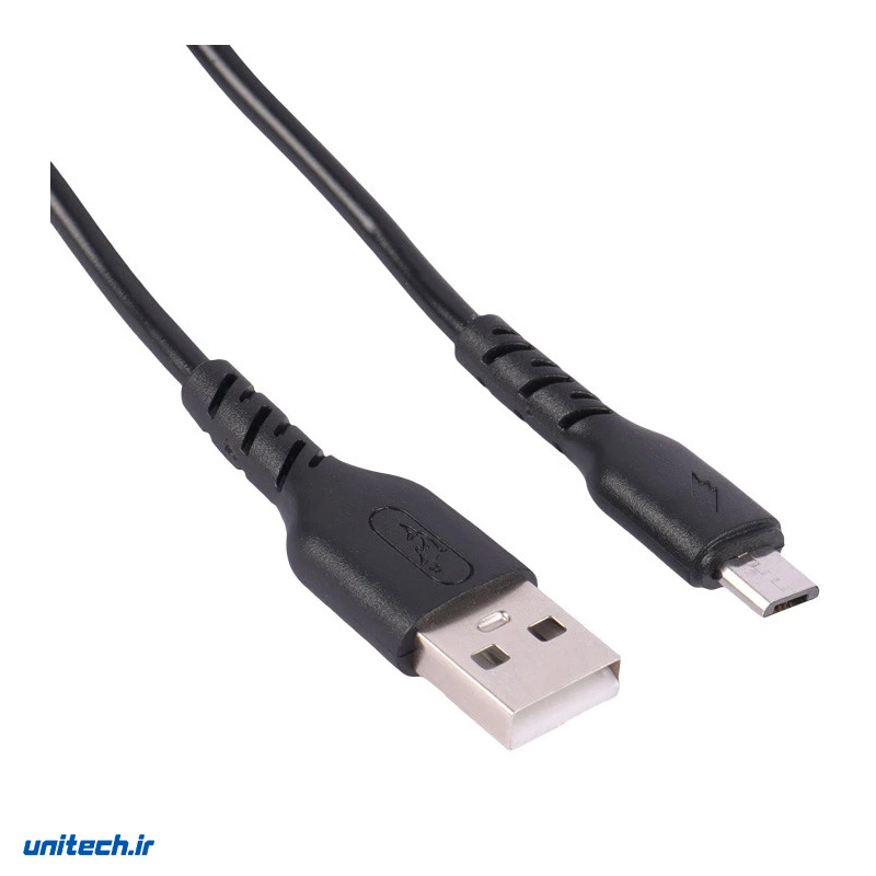 کابل میکرو یو اس بی فست شارژ 2.4 آمپر اسکای دلفین S07V طول 1 متر، تصویر 3