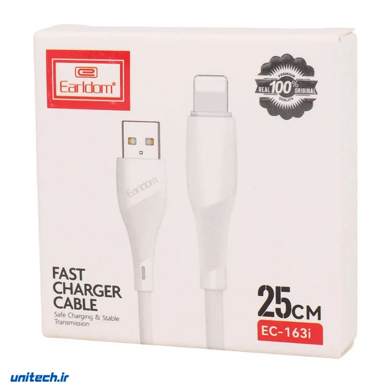 کابل کوتاه آیفونی ارلدام مدل EC163، تصویر 2
