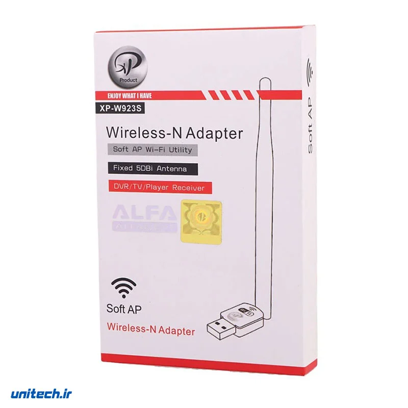 کارت شبکه بی سیم آنتن دار XP-Product XP-W923S 150Mbps، تصویر 4