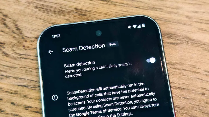 قابلیت Scam Detection گوگل
