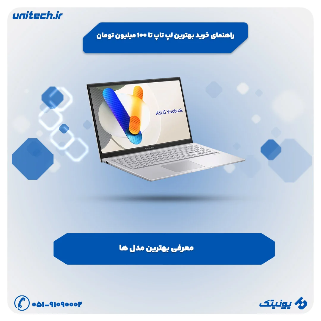 راهنمای خرید بهترین لپ تاپ تا 100 میلیون تومان